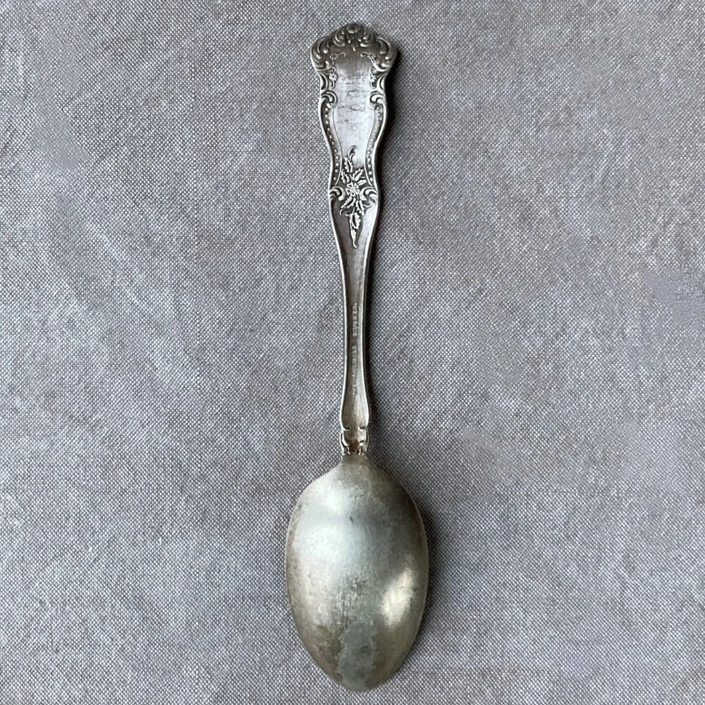 Antique France Souvenir Spoon, silverplate, Collectible - American Silver Co.
